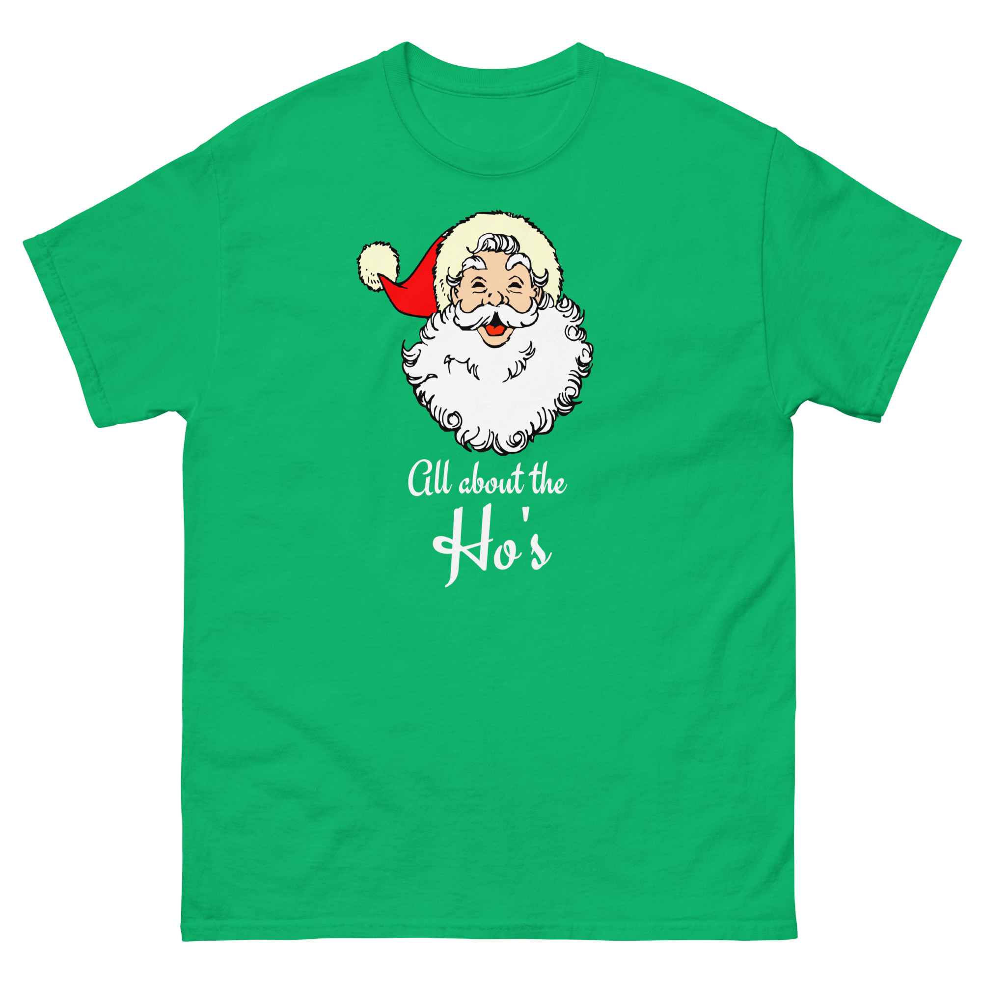 unisex-classic-tee-irish-green-front-6744d6e6aa661.jpg